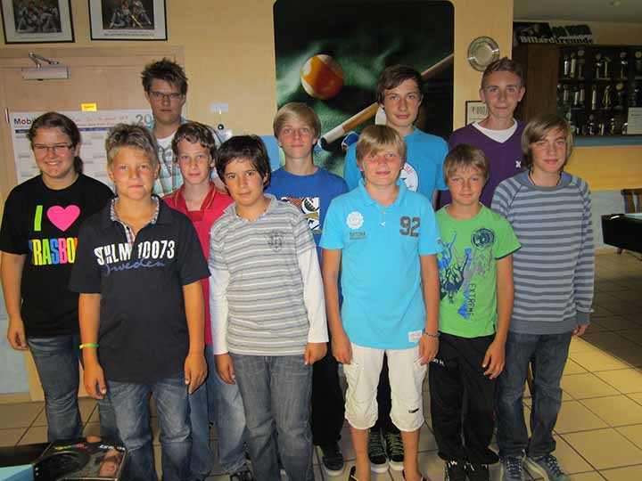 Teilnehmer Jugend Turnier 2011