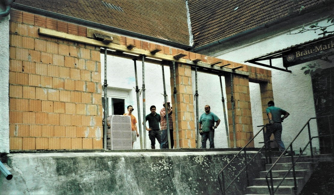 Umbau Billardheim 2001 2
