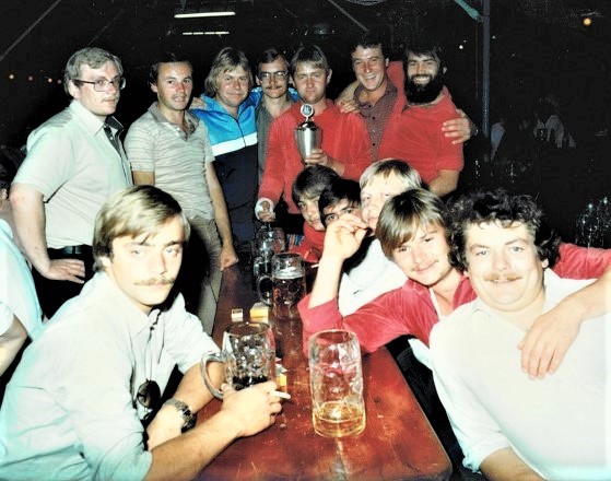 10 Jahre Billard 1981 Patenverein BC Schwaig 2