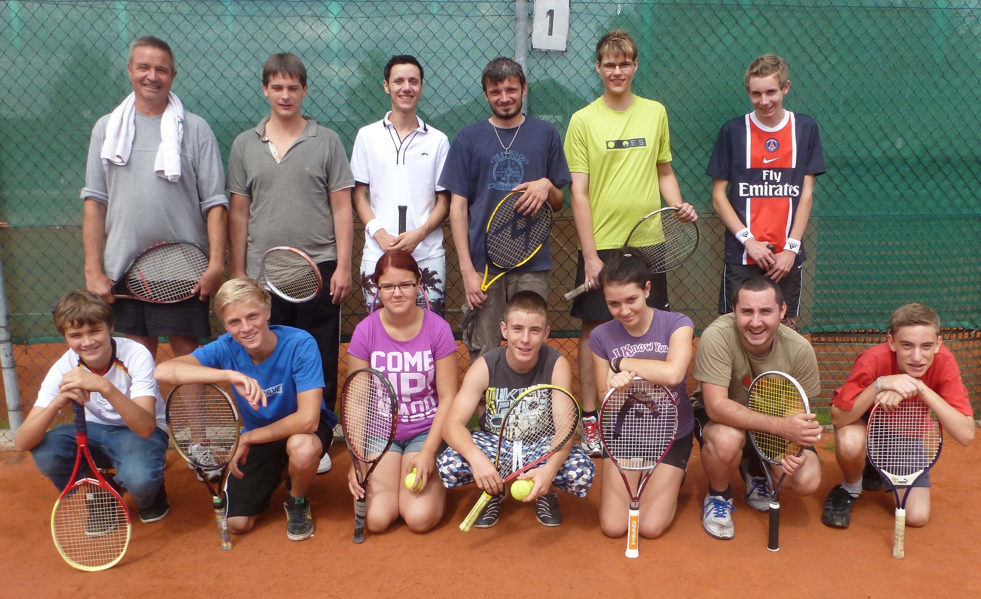 Tennis Turnier 2012 Teilnehmer