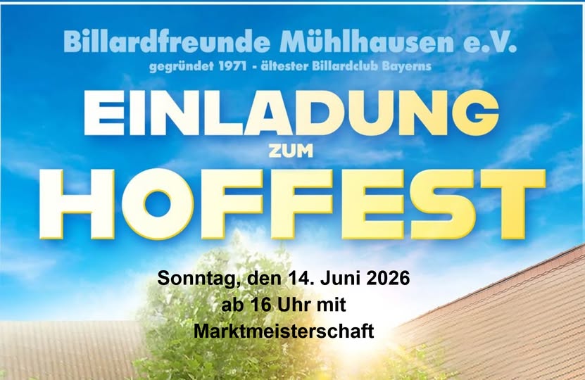 Einladung Hoffest 2026