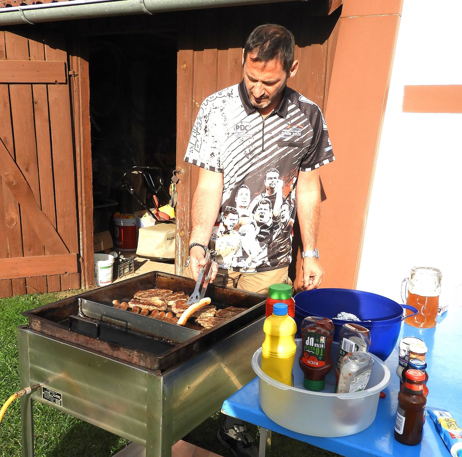 Tennis Grillen klein