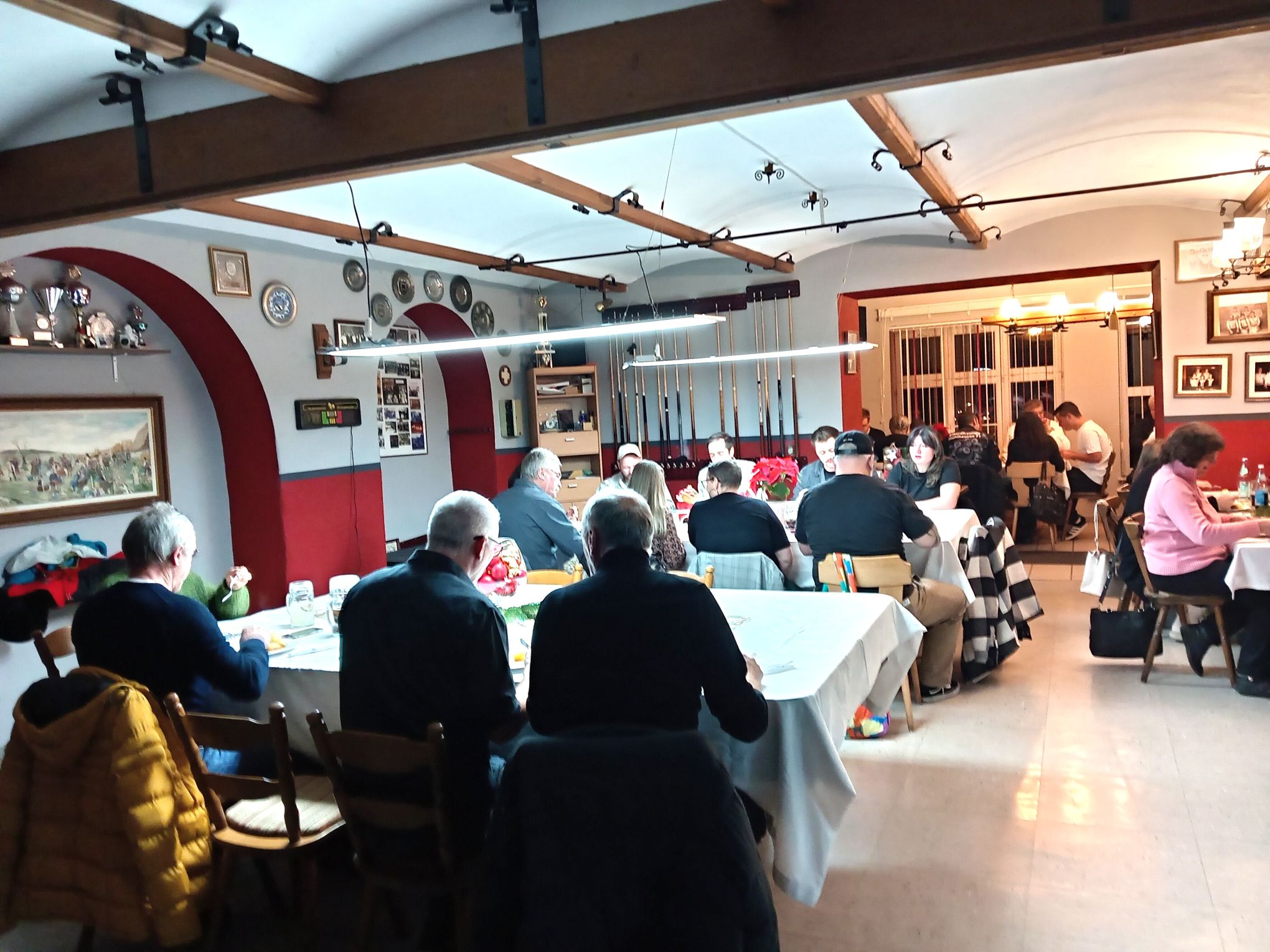 Weihnachtsfeier Essen klein 