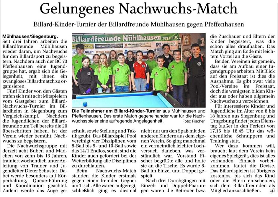 1.2.26 Freundschafts Kinder turnier