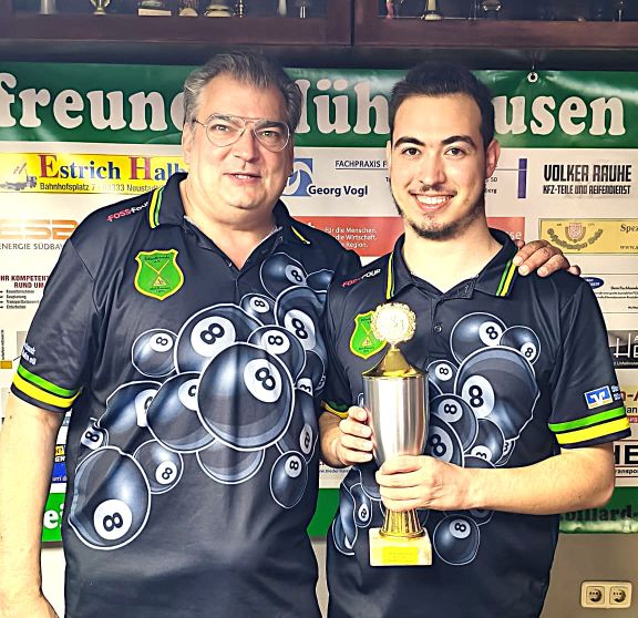 1 Platz Robin mit Martin klein
