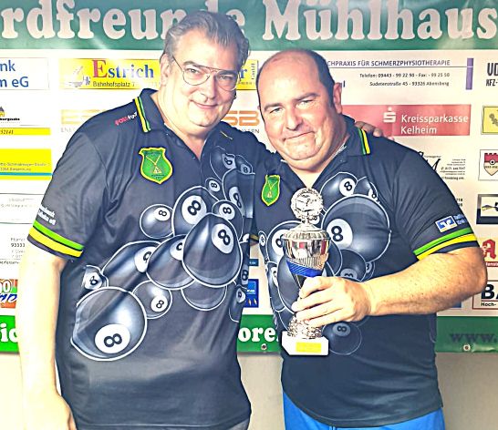2. Platz Michl mit Martin klein