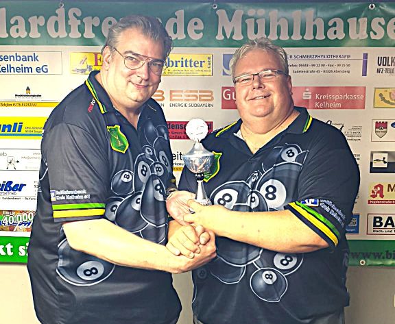 3. Platz Dieter mit Martin klein