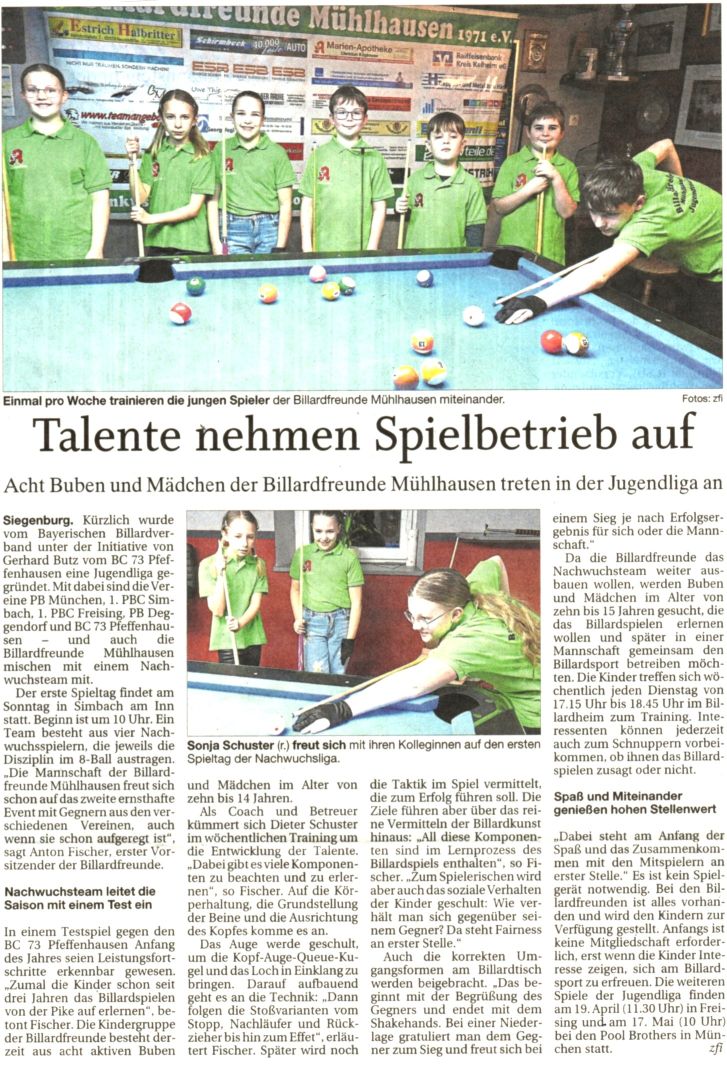 27.03.2026 Start Jugend Liga